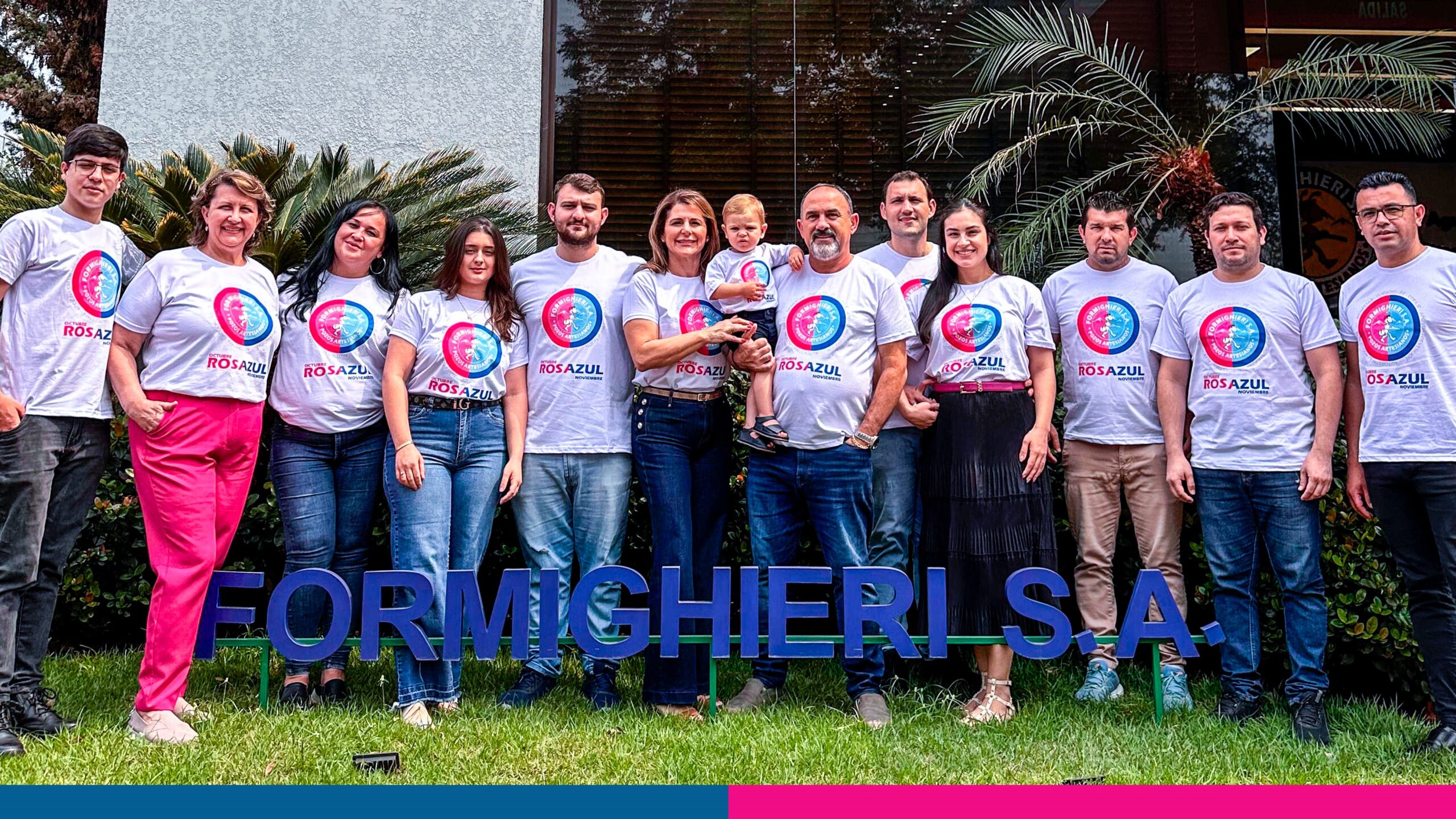 Formighieri S.A. Se Une a las Campañas Octubre Rosa y Noviembre Azul para Promover la Salud y el Bienestar